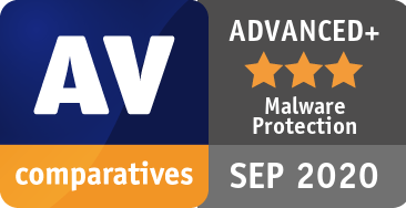 Malware Protection Test September 2020 - ADVANCED+